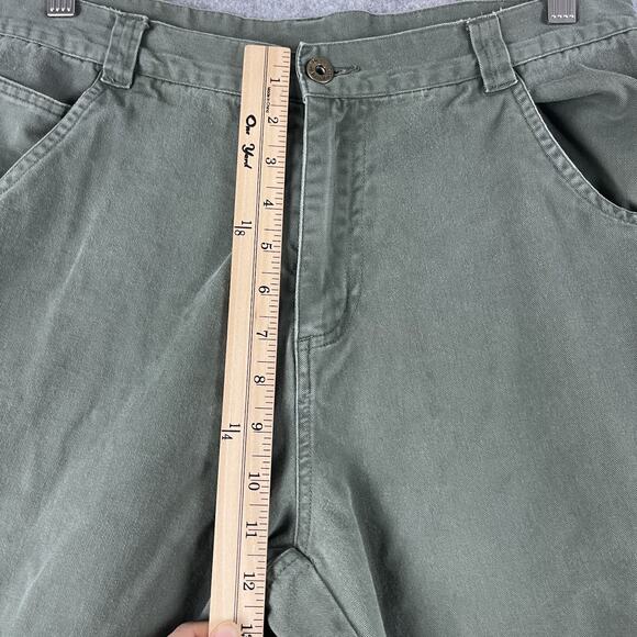 Vintage Lee Dungarees Cargo Convertible Pants Mens 32x30 Green Workwear Utility - Picture 6 of 16